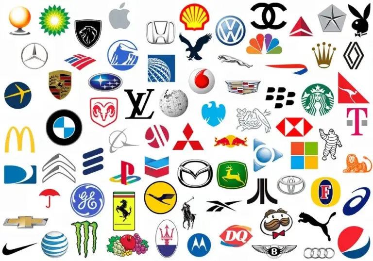 Logos of various well known companies.